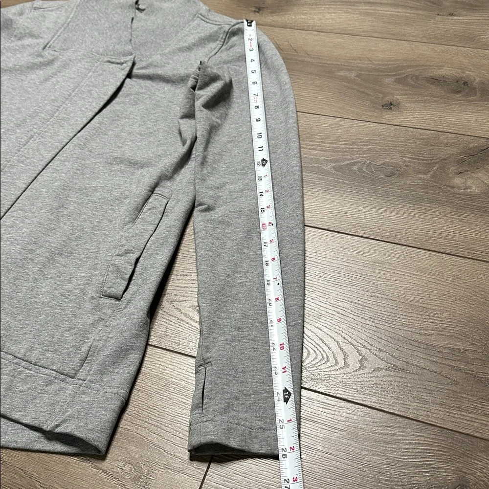 Lululemon Coast Wrap Heathered Medium Grey Jacket‎ Size 6